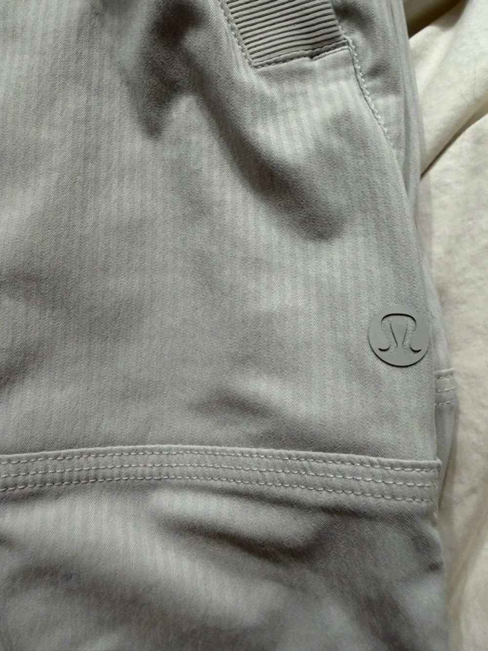 Lululemon Dove Gray Dance Studio jogger pants size 10 - Picture 3 of 7